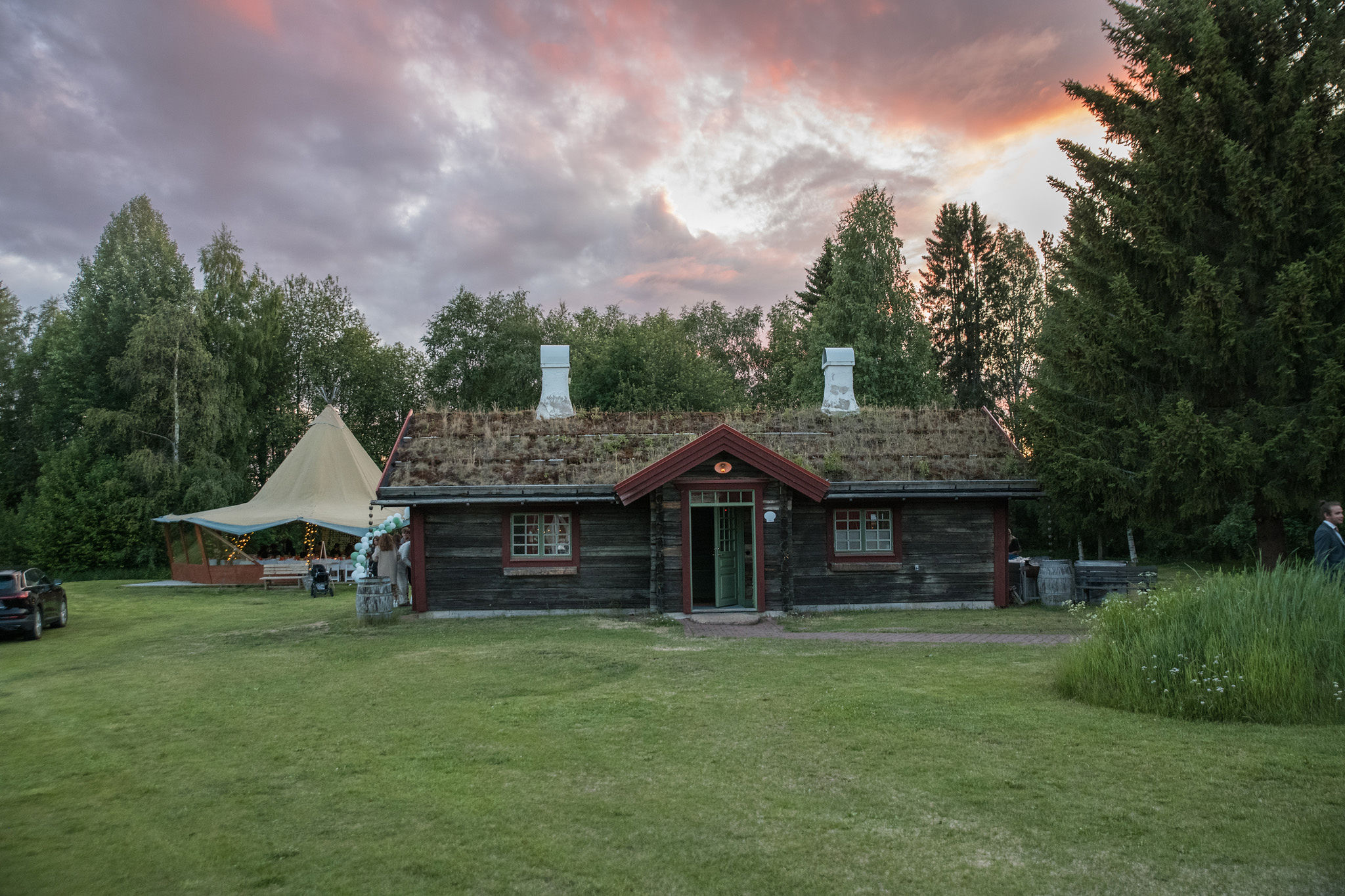 Torpet Peetgården . öppen spis - events och konferans i boden